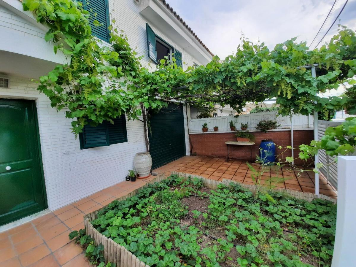 Appartement Cosy House With Garden Infront Of The Sea à Creixell Extérieur photo